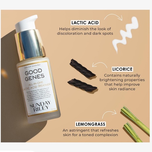 BRAND NEW SUNDAY RILEY LACTIC ACID! 15ml! Never used! - Picture 5 of 12